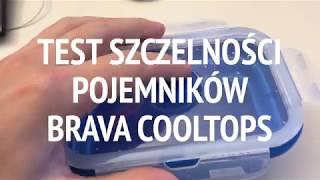 Pojemniki składane Brava Cooltops - test szczelności | Delimano