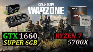 RYZEN 7 5700X + GTX 1660 SUPER 6GB - WARZONE 3.0 - SEASON 3 (Competitive Settings 1080p)