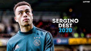 Sergino Dest 2020 - Defensive Skills, Goals & Tackles | HD