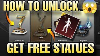 SANDSTORM RISE STATUE UNLOCK PUBG MOBILE | HOW TO UNLOCK REVERSAL BLADE STATUE DISPLAY PUBG MOBILE