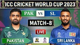 ICC World Cup 2023 : PAKISTAN vs SRI LANKA MATCH 8 LIVE SCORES | PAK vs SL LIVE