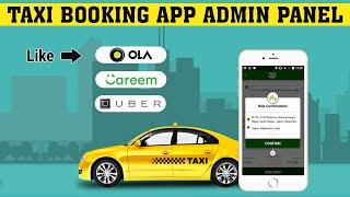 Uber Clone | On Demand Taxi Booking App Development Solution Admin Panel