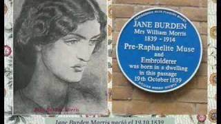 Dante Gabriel Rossetti, Jane Burden Morris, William Morris, vivieron en ...Parte I