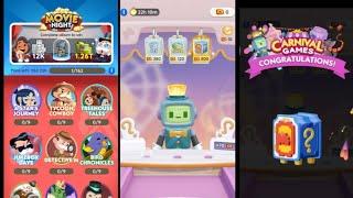 Movie Night Album - 31/162 Sticker | Carnival Games Rewards - Juggle Jam MONOPOLY GO #monopolygo