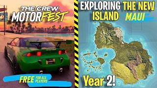 Exploring the NEW FREE Island Expansion MAUI! (Year 2)|  The Crew Motorfest (Logitech G920)