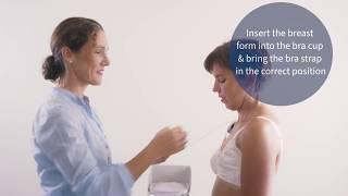 How to fit an Amoena Adapt Air Adjustable Breast Form - Amoena