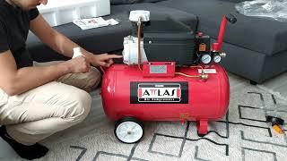 ATLAS KOMPRESÖR 50 lt TEKNİK BİLGİ /COMPRESSOR 50 lt TECHNICAL INFORMATION VIDEO PERIODIC CONTROLS