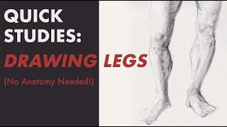 Dynamic, Expressive Figure Drawing - Drawing Legs