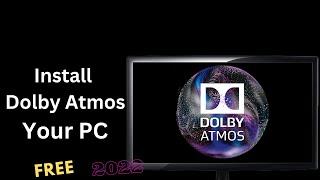 How to install dolby atmos in your pc (hindi)