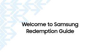 Samsung Redemption Step Video