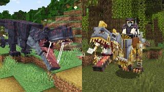 Dinosauros mod! The Dawn Era, Minecraft Mod (Showcase 1.20.1)