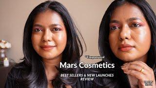 MARS COSMETICS NEW LAUNCHES & BEST SELLERS ON DUSKY SKIN | FULL FACE REVIEW | IN TAMIL |