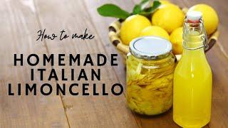 How to Make Authentic Italian Limoncello (Recipe)