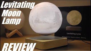 REVIEW: Levitating Luna - Floating 3D Moon Lamp - Cool LED Mood Light!