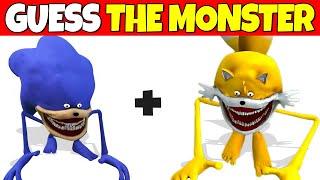 Guess The Monster By Emojis & Voice | Shin Sonic Tapes, Sonic 3 | Knuckles, Tails, Shadow