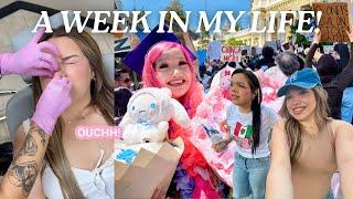 GETTING MY NOSE PIERCED, JASMIN GRADUATES, NO KINGS PROTEST & FATHER’S DAY! | WEEK IN MY LIFE