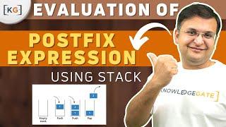 3.10 How to evaluate Postfix expression using Stack ?