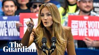 Jennifer Lopez endorses Kamala Harris at Las Vegas rally: 'Our pain matters'