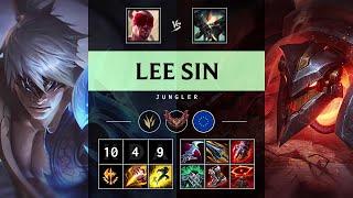 Lee Sin Jungle vs Skarner: Triple Kill, Unstoppable - EUW Grandmaster Patch 14.21