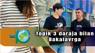 Topik 3 bilan Bakalavr talabamiz Koreyaga kirib keldi| Uz International UzIC