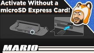 How to Activate the microSD Slot on the Switch 2 Without a microSD Express Card!