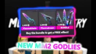 NEW GODLIES ADDED TO MM2! (Plasmablade and Plasmabeam)