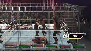 wwe 2k23 wargames the shield vs the bloodline