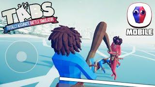 TABS MOBILE ВЫШЕЛ НА АНДРОИД! ОБЗОР Totally Accurate Battle Simulator TABS MOBILE ANDROID GAMEPLAY