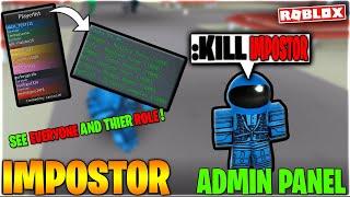 *NEW* IMPOSTOR - SCRIPT/HACK - SEE EVERYONE AND ROLE, AUTO TASK, OPEN ALL DOORS! - ROBLOX 2020