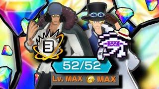 MAX LEVEL BOOST 4 SABO + KUZAN Gameplay (One Piece Bounty Rush)
