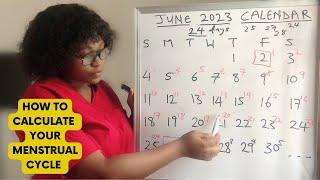 How To Calculate Your Menstrual Cycle // Easiest Way To Calculate Your Menstrual Cycle in 2023