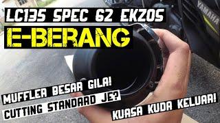 LC135 | Ekzos E-Power Berang Spec 62 Muffler Gabak!