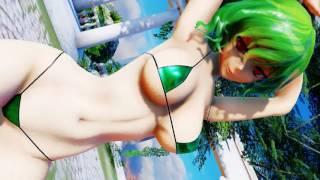 MMD R18  yuka bikini LeanOn 60FPS