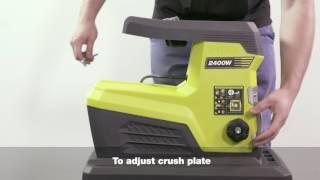RYOBI Australia: Tips for using 2400w Silent Shredder