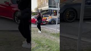 Литвин и разбитая Lamborghini