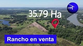  RANCHO en VENTA  por el aeropuerto de VILLAHERMOSA 