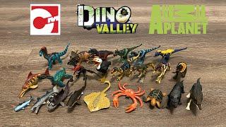 Chap Mei Dino Valley & Animal Planet Small Animal figures review: Dinosaurs, Sealife, and more