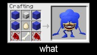 Minecraft wait what meme part 579 (CRAFTING SHIN SONIC)