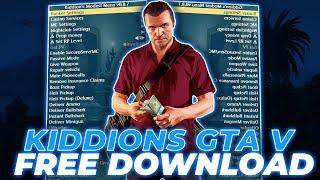 GTA V Kiddions Mod Menu [2024] | BEST GTA 5 Mod Menu [Free] | GTA V Kiddions Mod Menu [Download]