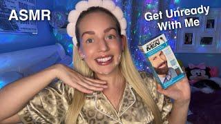 ASMR Get UNREADY with meMy Nighttime RoutineJust For Men Eyebrows