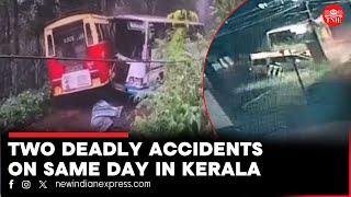 Kerala: 34 injured in KSRTC bus collision in Kannur, 5 MBBS students killed in Alappuzha crash