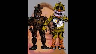 Nightmare Freddy vs Twisted animatronics