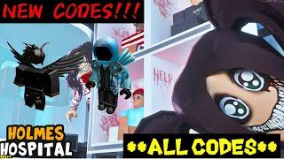 *NEW* All Codes In Roblox Holmes Hospital Horror Portals (2019)