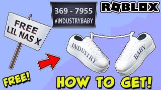 [FREE ITEMS] HOW TO GET INDUSTRY BABY SHOES, FREE LIL NAS X SIGN & MUGSHOT SIGN IN ROBLOX