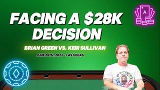 Rate this HUGE POKER HAND  Brian Green, Keir Sullivan, Jungleman...
