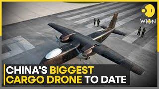 China tests largest domestically produced Cargo drone | Latest News | WION