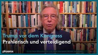 Schaltgespräch mit Prof. Thomas Jäger zur Rede von Donald Trump vor dem US-Kongress am 05.03.2025