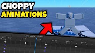 How to Make CHOPPY ANIMATIONS in Roblox Studio!