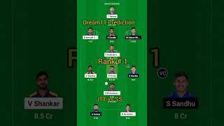 itt vs ss dream 11 prediction 