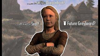 Sissel of Rorikstead: Dragonborn, seer or future Greybeard? | The most mysterious child in Skyrim